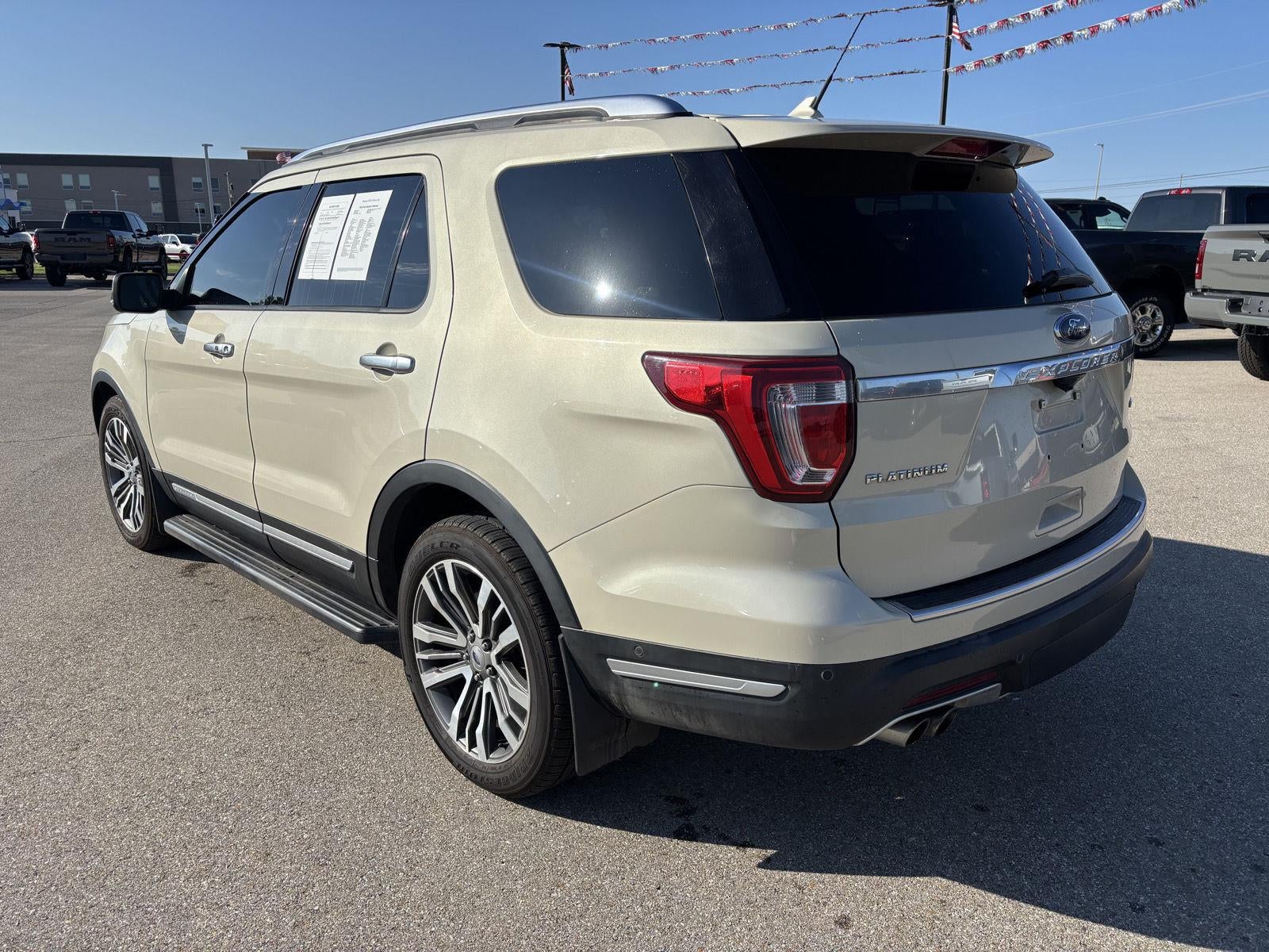 2018 Ford Explorer Platinum