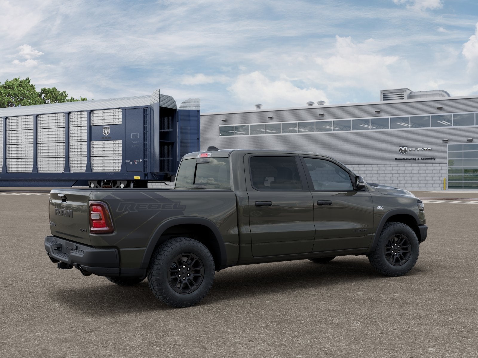 2027 RAM Ram 1500 RAM 1500 REBEL CREW CAB 4X4 5'7' BOX